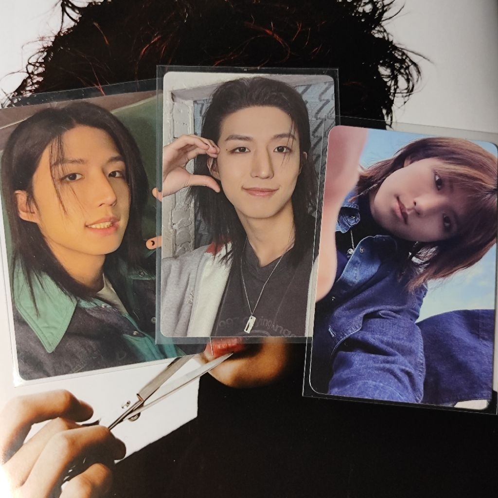 aab xdinary heroes junhan photocard: happy death day. overload. break the brake. troubleshooting. li