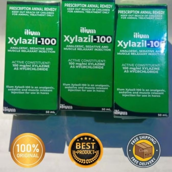 XYLAZIL-100 ILIUM ASLI ORIGINAL UNTUK HEWAN TERNAK