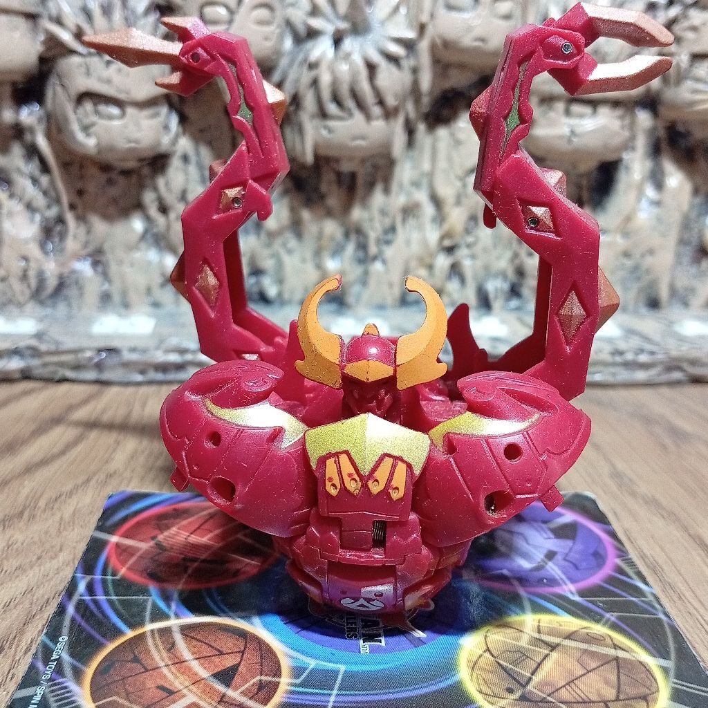 Bakugan Krakix + Vicer Battle Gear