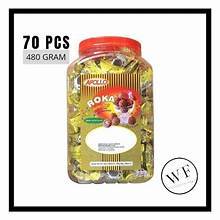 Apollo ROKA Toples Refill 300 g 400 g Coklat Roka APOLLO Roka Wafer Ball isi 50 isi 70
