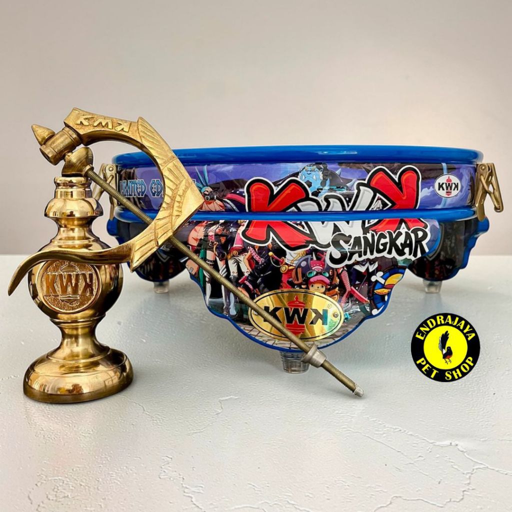 SANGKAR LOVEBIRD KWK DECAL PREMIUM LIMITED EDITION TEBOK PREMIUM IMPORT ONE PIECE