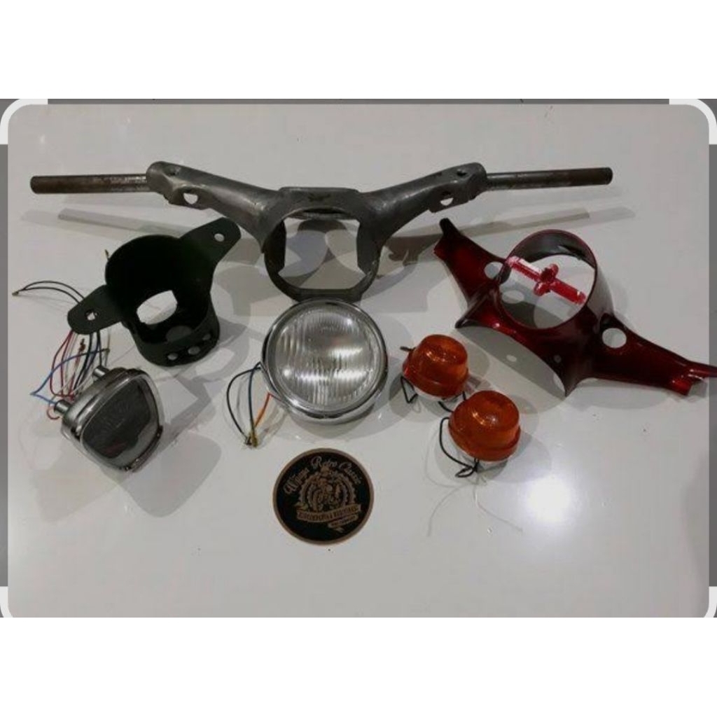 Paket hemat bodi C70 lengkap sset C70 sein acippi paket c70-Paket terlengkap honda C70 sein