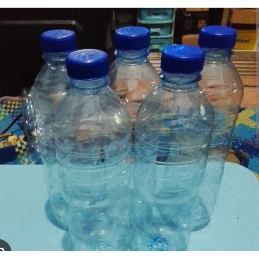 botol plastik kosong botol bekas buol aqua