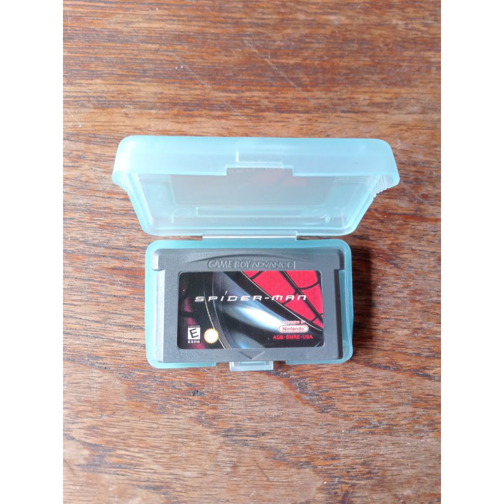 kaset game boy advance spider man second