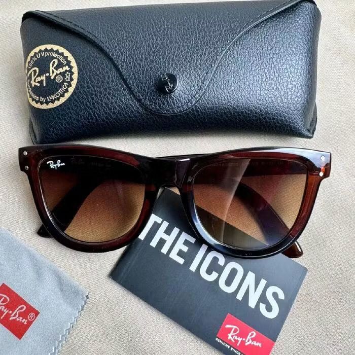 KACAMATA RAYBAN WAYFARER REVERSE BROWN ORIGINAL