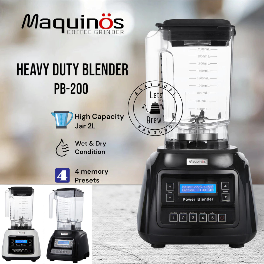 Maquinos Heavy Duty Power Blender PB 200 / Heavy duty Blender
