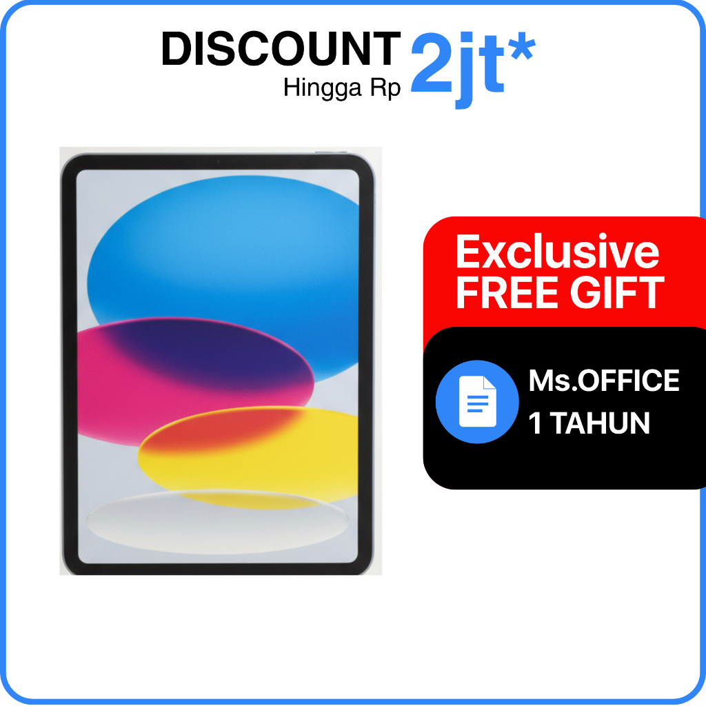 Apple Ipad 10 64GB 256GB 10th Gen 10.9" WIFI 5G Original