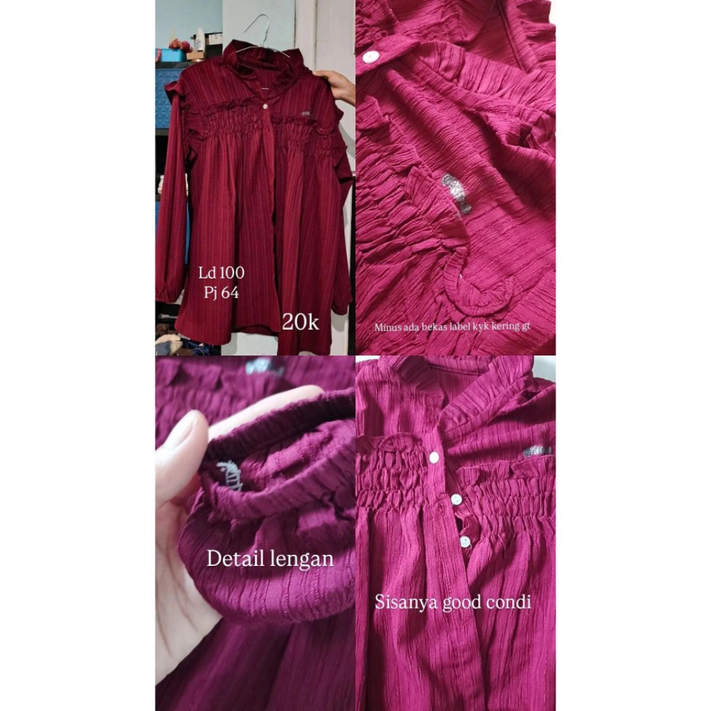 baju preloved serba 20ribuan