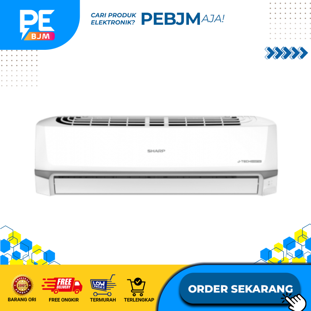 AC SHARP 2 PK INVERTER AH-X18ZY GARANSI RESMI UNIT ONLY