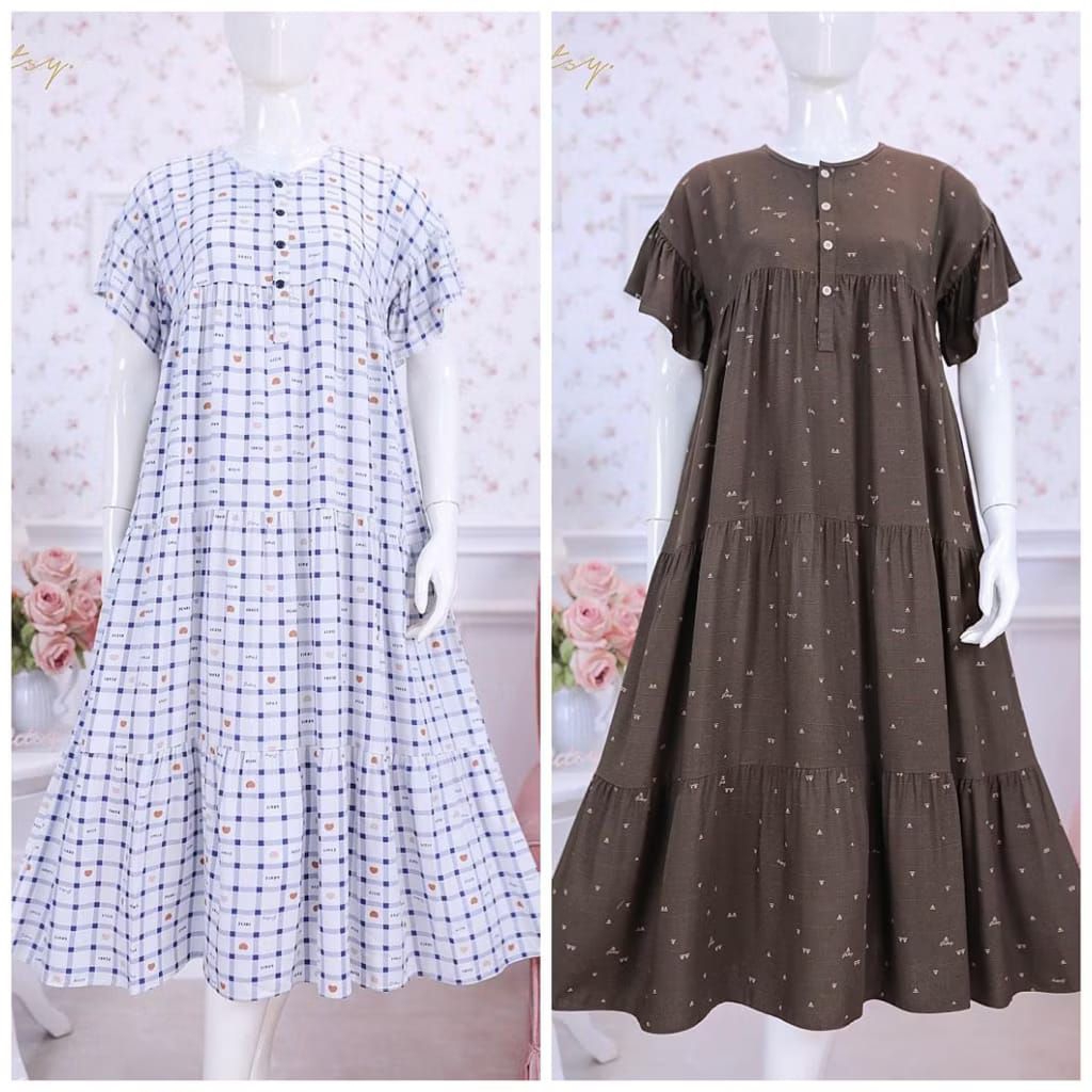 [SIAP KIRIM] SOHVI CLOUD WHITE SUMMER NAVIRA SUMMER SIZE S M L XL XXL BY DITSY EDISI MARET 2026