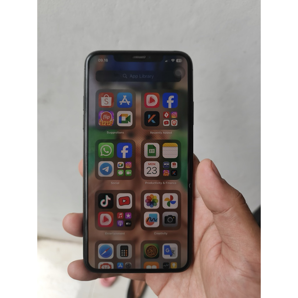iPhone 11 Pro Max 64gb fullset ex inter whitelist