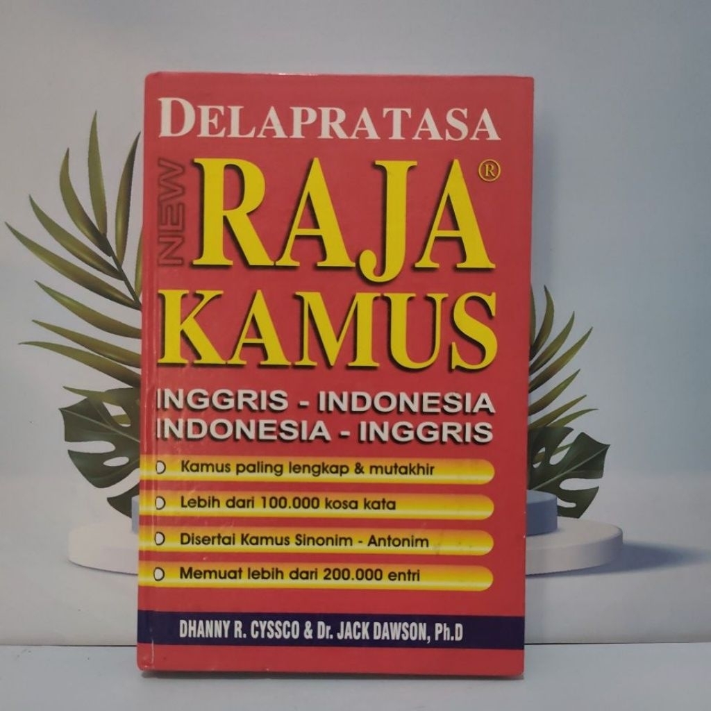 Buku Bacaan Delapratasa Raja Kamus Inggris-Indonesia Indonesia-inggris By Dhanny R Cyssco & Dr.Jack 