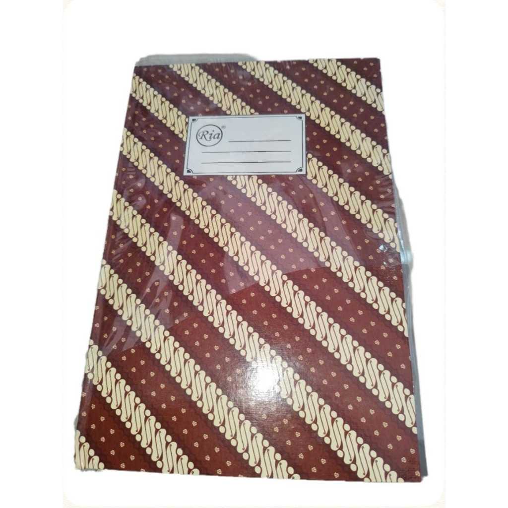 Buku Folio Ria Bergaris Ukuran Folio 100 Lembar - 1 Pcs