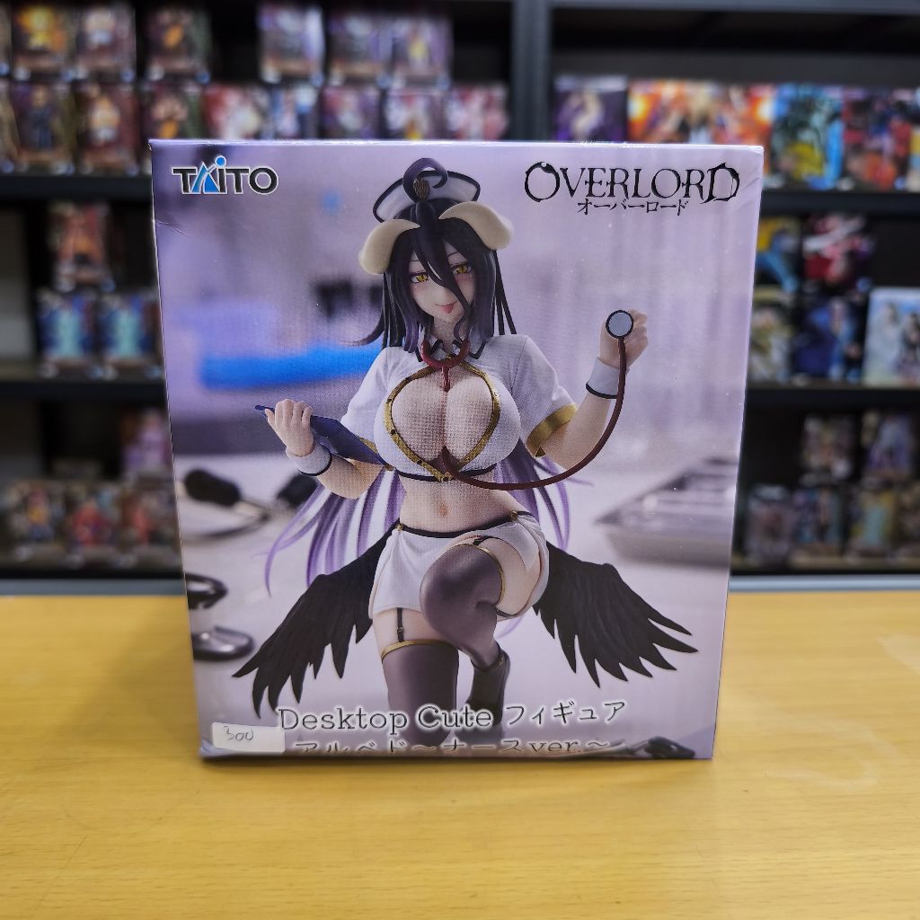 Figure Overlord Desktop Cute Albedo Nurse Ver. ORI MIB JAPVER