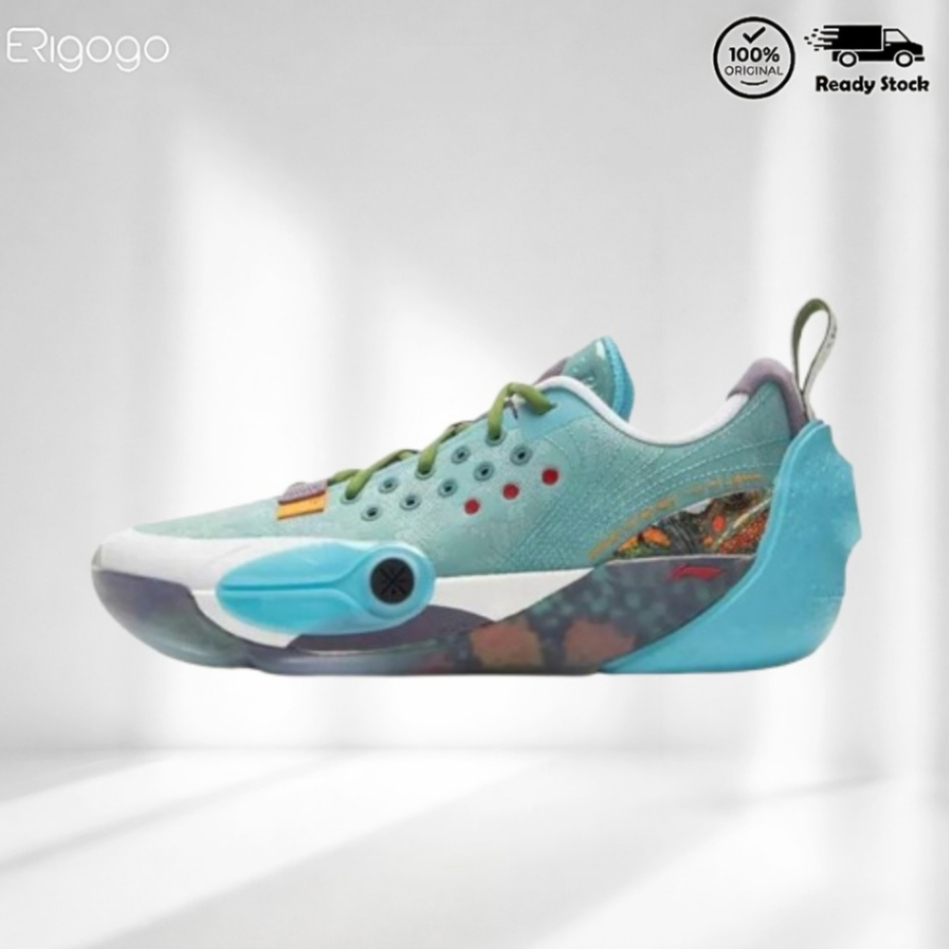 Li-Ning Way of Wade All City 13 Green Blue ABAV017-4