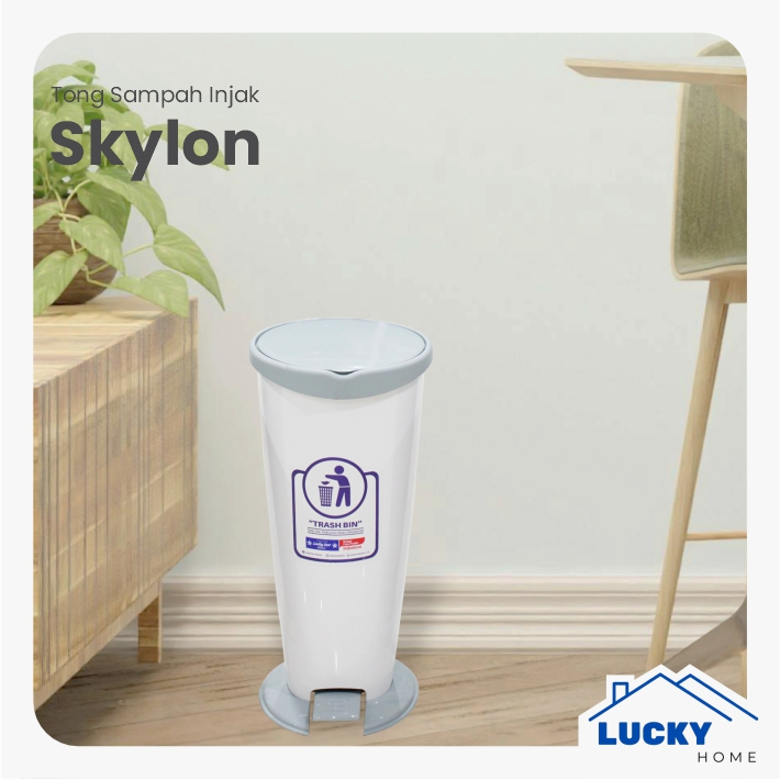 LUCKY HOME - TONG SAMPAH SKYLON/TONG SAMPAH INJAK/TEMPAT SAMPAH INJAK