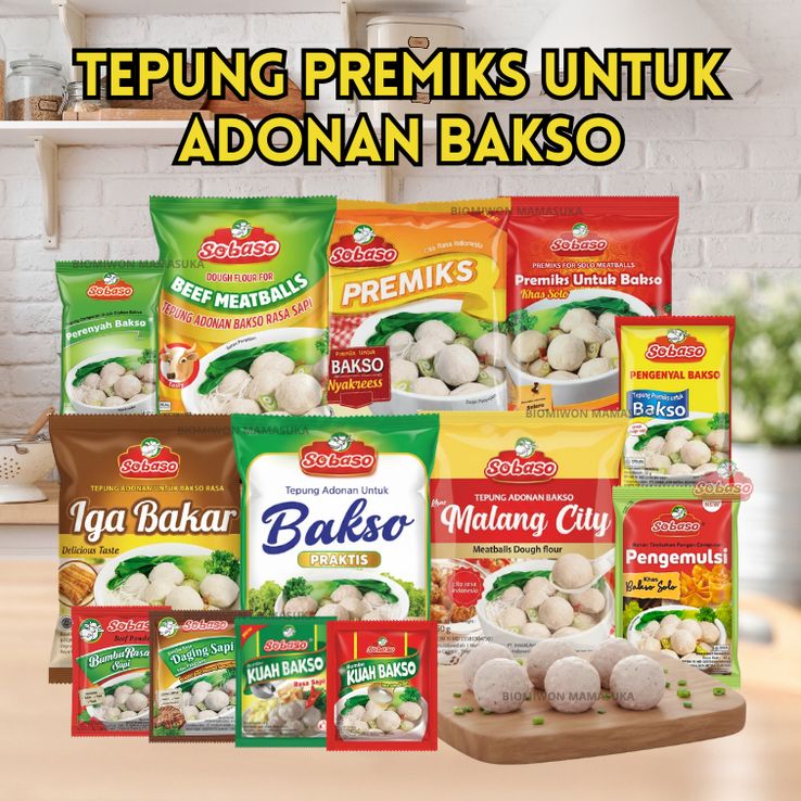 Sobaso Sobakso Premiks Bakso Solo (PCS)