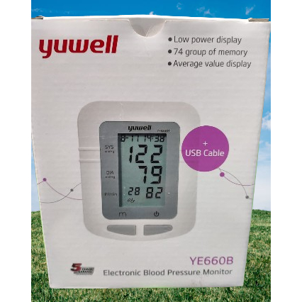 YUWELL YE660B Tensimeter Digital Lengan Atas Original Garansi 5 Tahun
