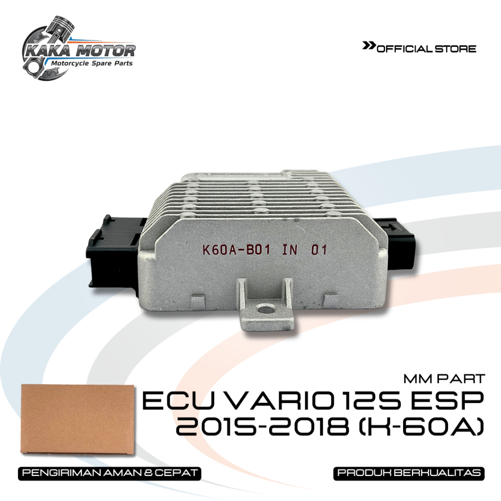 ECU VARIO 125 ESP 2015 – 2018 30400-K60A-B01 CKD - ECU ECM VARIO 125 FI LED NON ISS 2014 – 2015