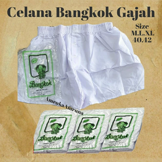 Celana Bangkok Pria Kolor Bangkok Pria Celana Dalam Putih Pria Kolor Putih Boxer Pria