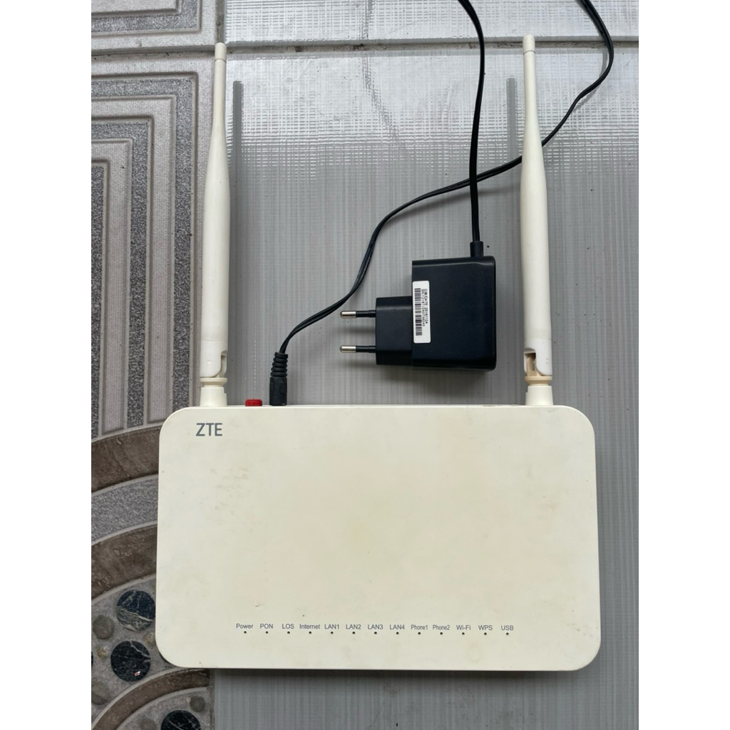 ONT Modem ZTE F609 V5.3 + Adaptor