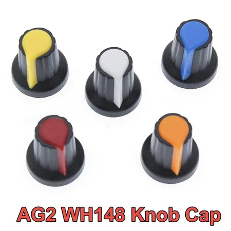 AG2 Knop Potensio Meter WH148 Knob Potensiometer Tutup Potentiometer Knob AG 2