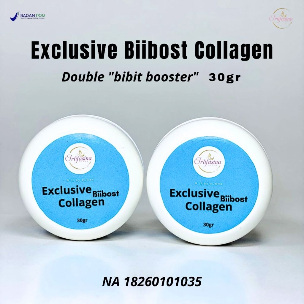 Double Bibit Booster (biibost ) exclusive collagen 30gr By R'tf eLwee
