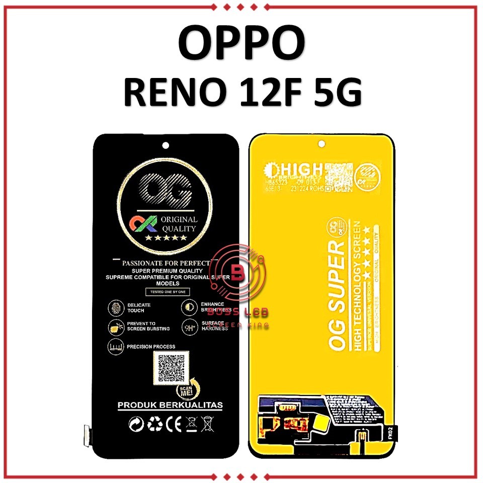 LCD TOUCHSCREEN OPPO RENO 12F 5G ORIGINAL