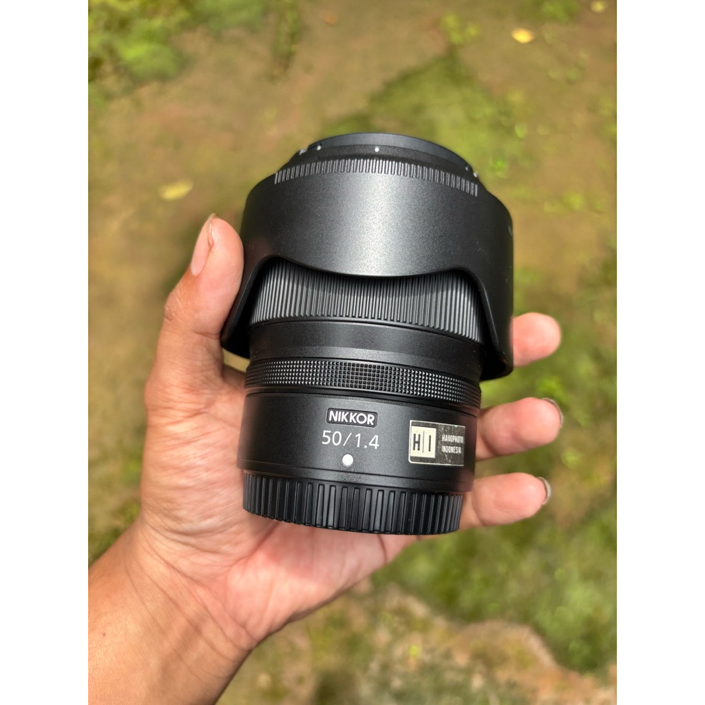 lensa nikon z 50mm f 1.4