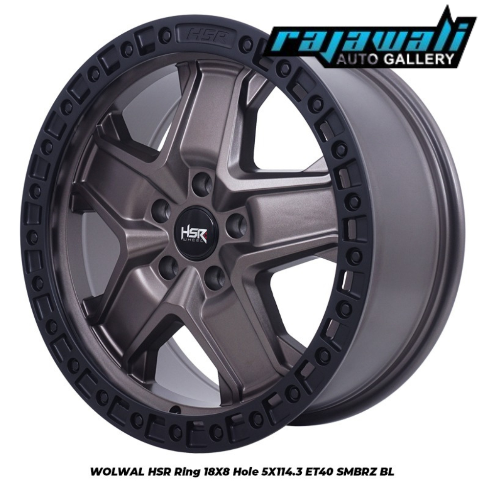 Velg Semi Offroad Ring 18 Terios Rush Vitara Zenix Outlander Dll Pelek Racing Ring 18 Wolwal Hsr