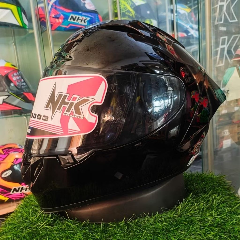 NHK GP R TECH STREET SOLID BLACK GLOSSY ORIGINAL NHK