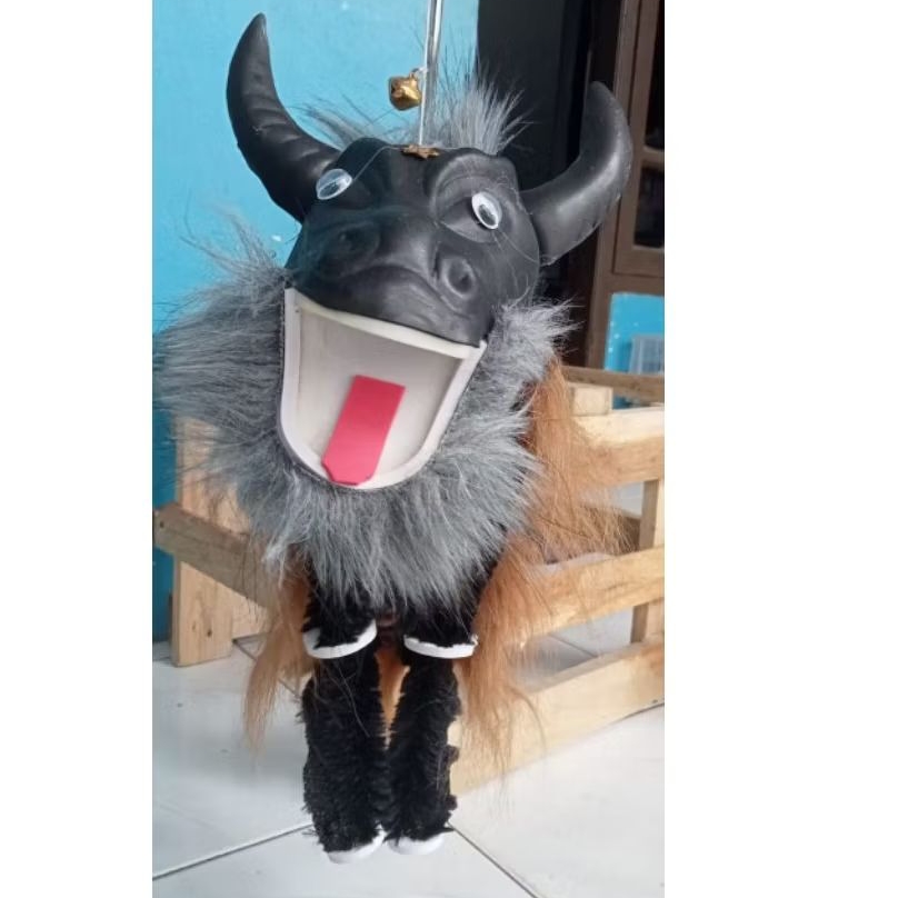 Mainan barongsai model kerbau
