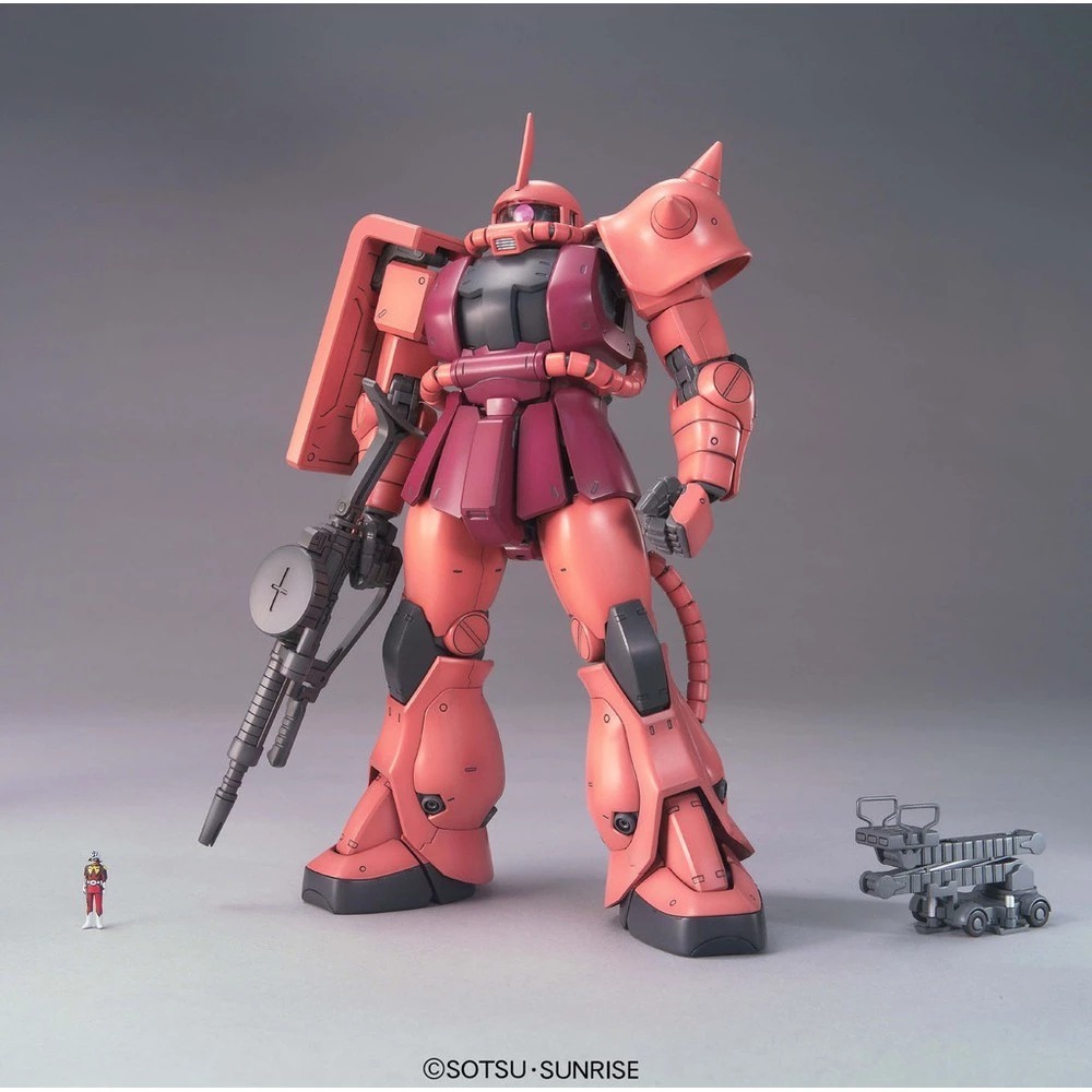 MG Zaku II Char Ver 2.0 1/100 Gundam Bandai MG MS-06S Char's Zaku II Ver. 2