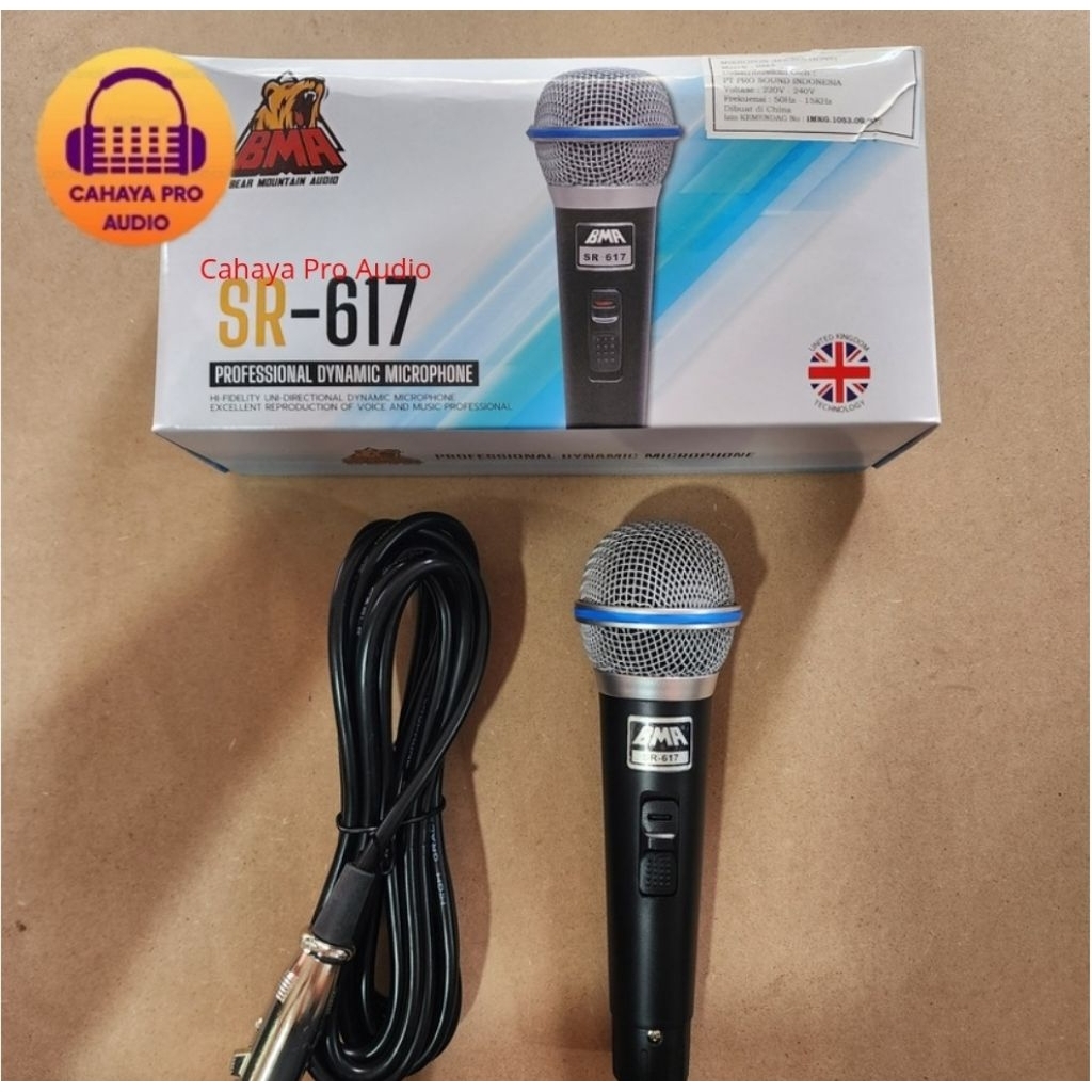 Mic Microphone Kabel BMA SR-617 Original SR 617