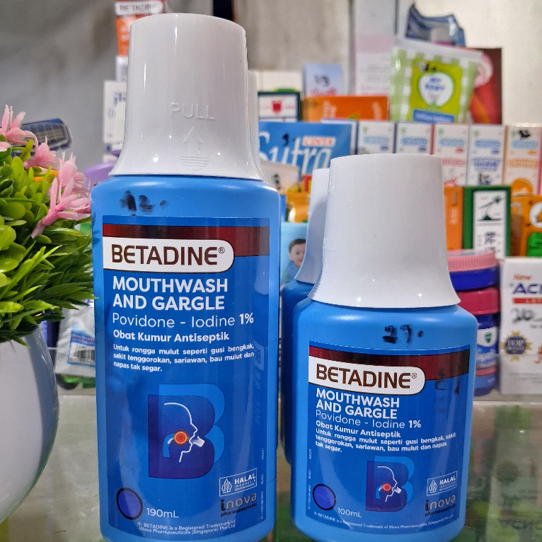 BETADINE OBAT KUMUR SARIAWAN AMPUH