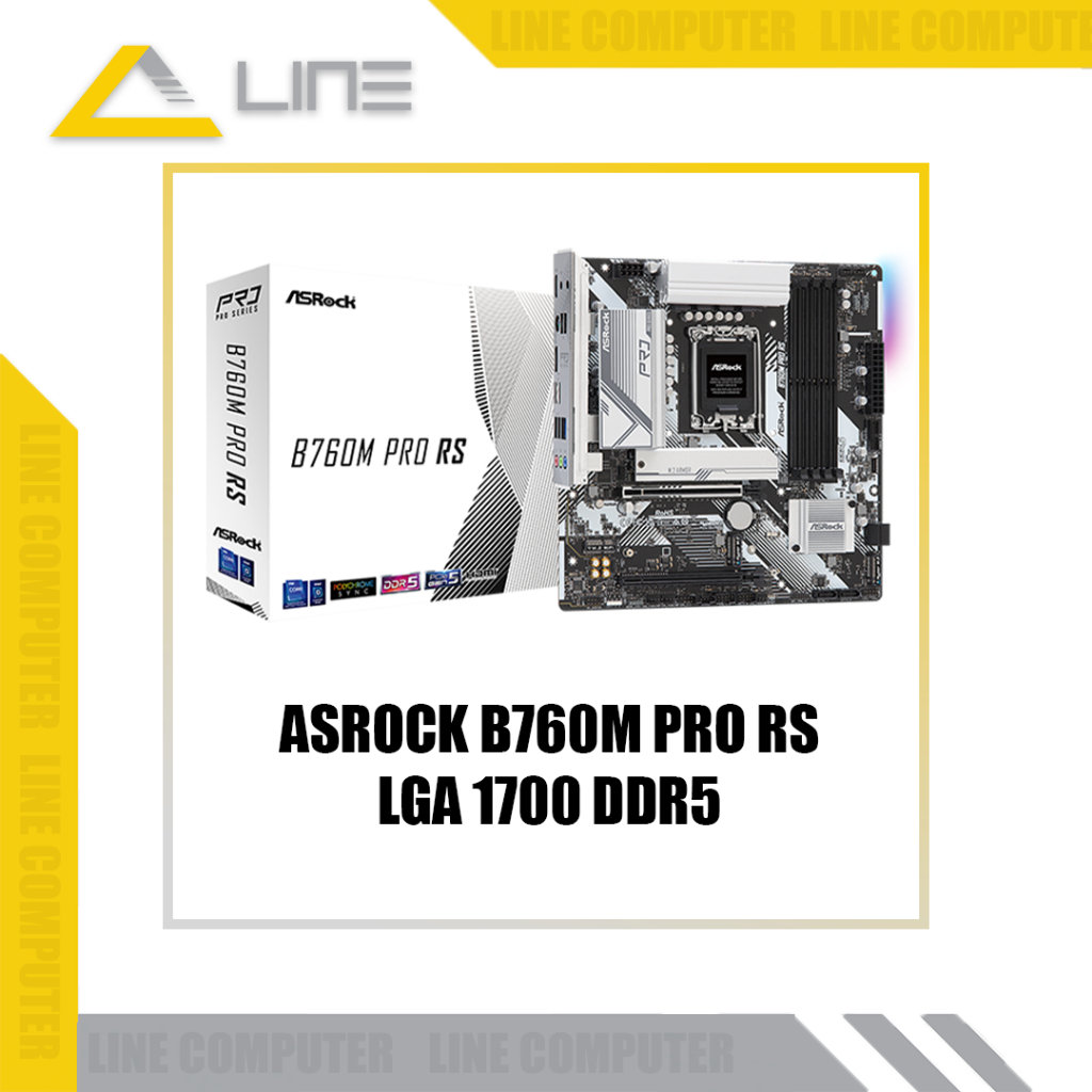ASrock B760M PRO RS LGA 1700 DDR5 - Motherboard Intel LGA1700