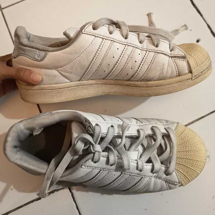 Adidas Superstar White Original | Sepatu Casual Second