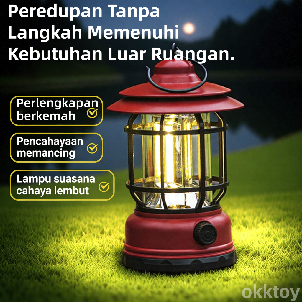 Lampu Camping Lentera Led Baterai Light Tenda Camping Led Emergency Baterai Lampu Tenda Camping Led 
