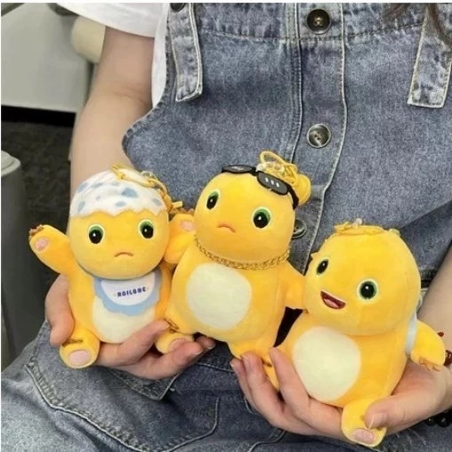 Gantungan Tas Nailong Lucu Gantungan Nailong Gantungan Dino Kuning