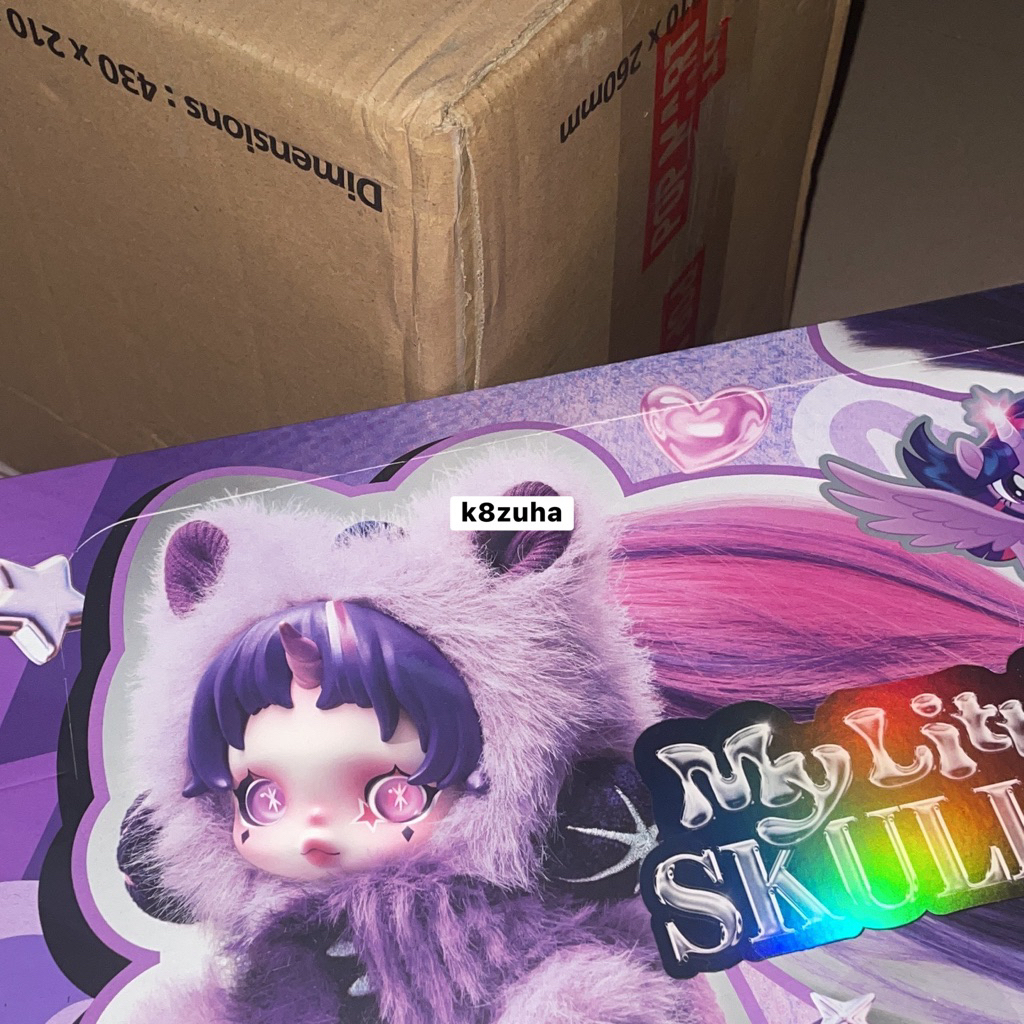 skullpanda x my little pony popmart selected rarity