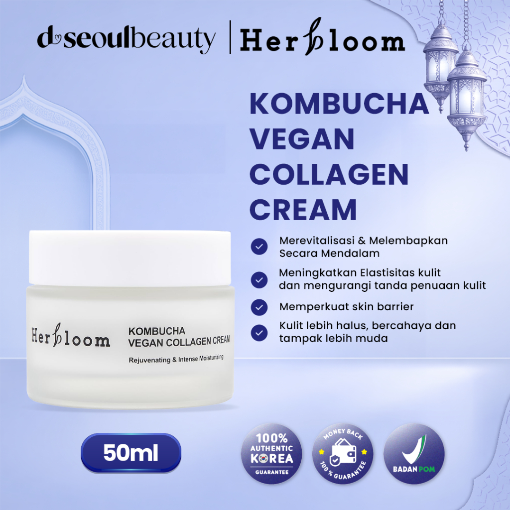 Herbloom Kombucha Vegan Collagen Cream