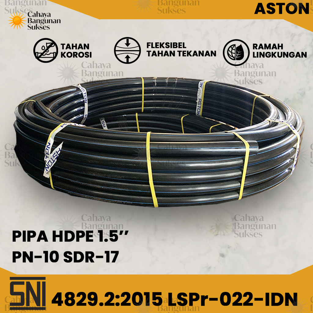 Pipa HDPE 1.5 Inch PN10