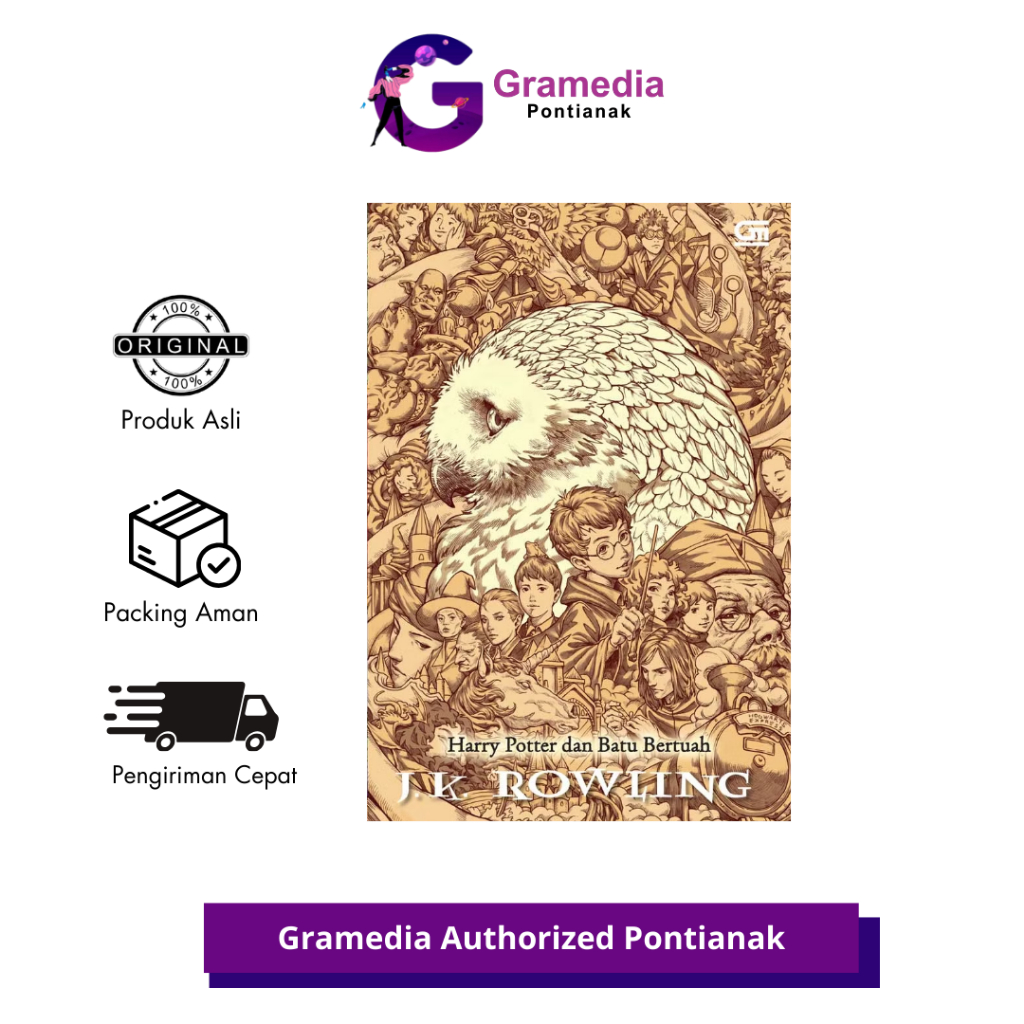 GRAMEDIA PONTIANAK - HARRY POTTER#1 : HARRY POTTER DAN BATU BERTUAH - CHILDREN BOOK