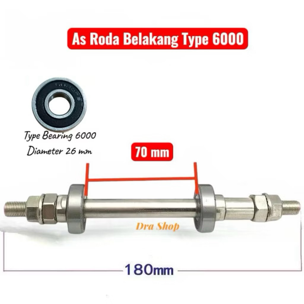 AS Bearing sepeda universal