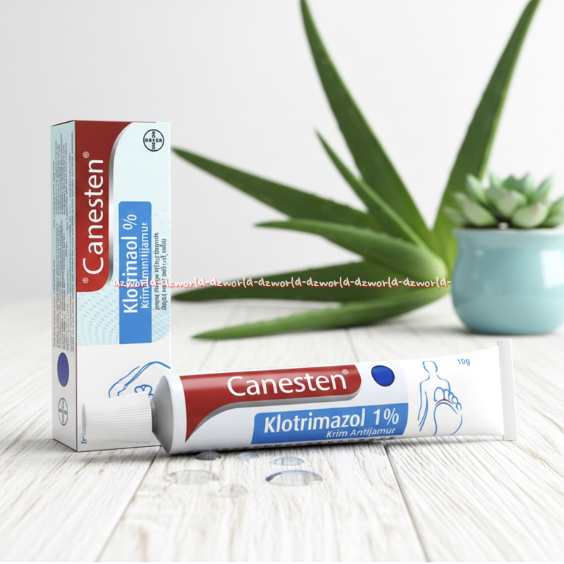 Canesten 10gr Clotrimazole 1% Antifungal Cream Salep Gatal Cream Panu Jamur Krim Kanesten Anti Funga