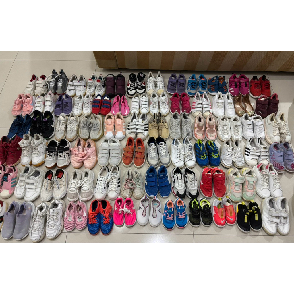 SEPATU IMPORT KIDS BAL 100PCS MIX SIZE