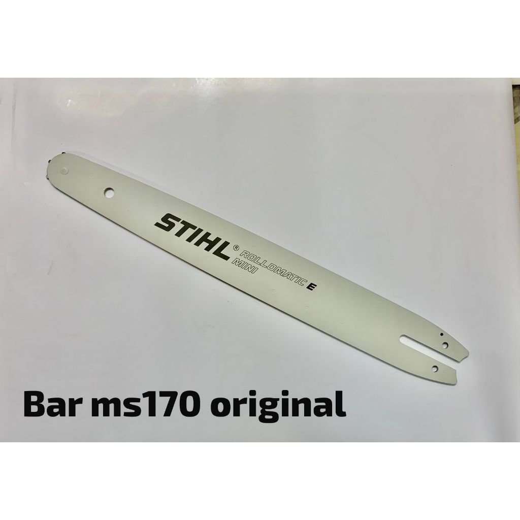 STIHL Guide Bar MS170 14inc Original Gergaji Kayu Stihl 3005 000 3909  Mesin Gergaji Kayu Stihl