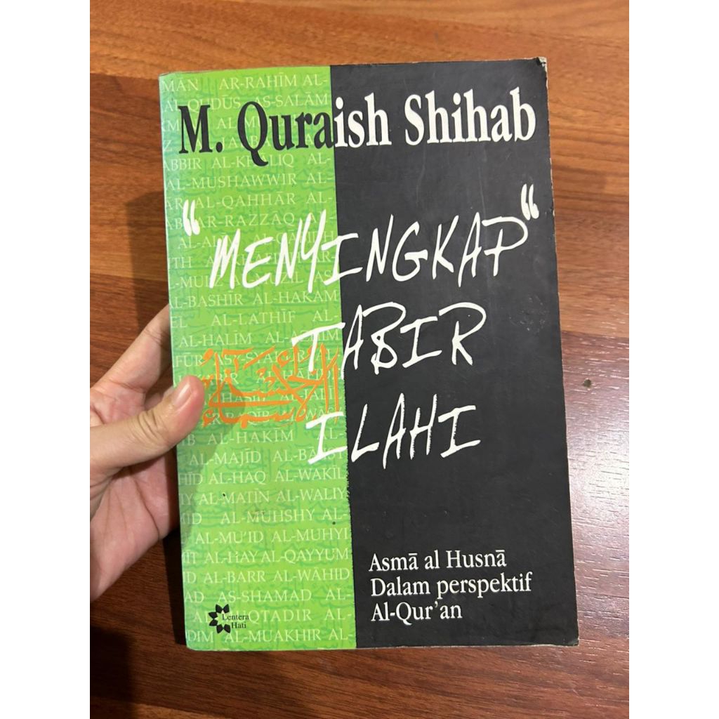 Buku MENYINGKAP TABIR HID AL-HAQ ALWAKIL ILAHI oleh M Quraish Shihab
