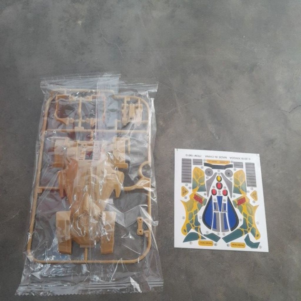 body desert golem dan decal replika tamiya