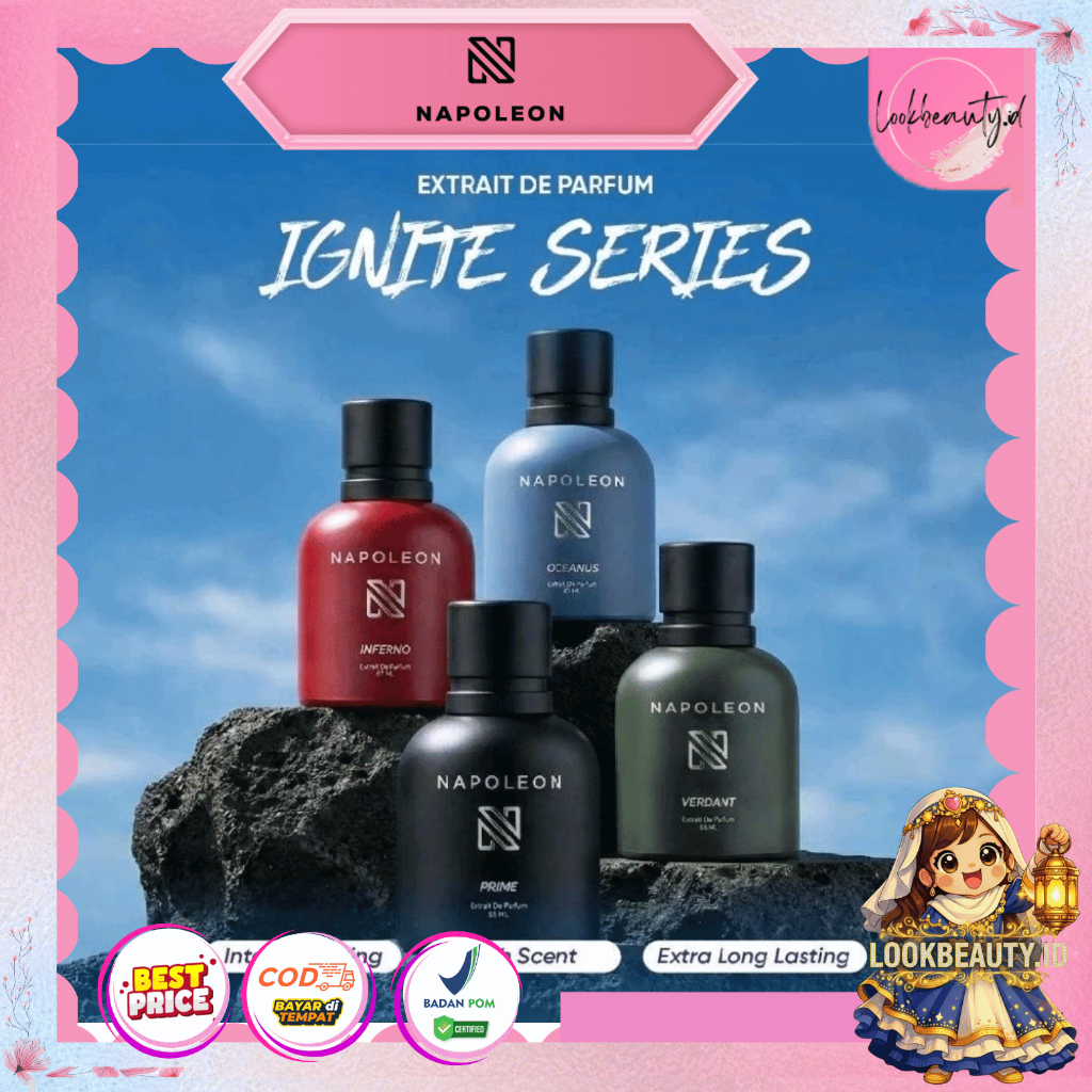 NAPOLEON Parfum Pria Extrait De Parfum Ignite Series - LOOKBEAUTY.ID